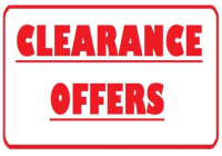 Clearance Offers